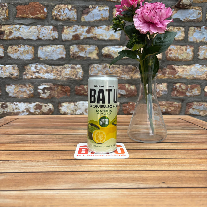 BATU Kombucha Matcha & Yuzu - Blik