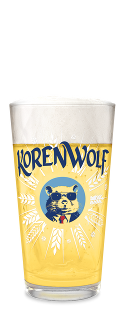 Korenwolf Glas - Per 6st. 25cl